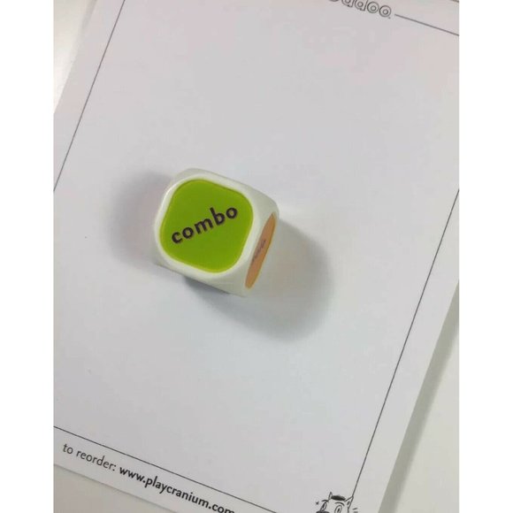 Cranium Cadoo Board Game 6-Sided Dice Paper Note Pad Replacement Part Piece 2001 - Picture 4 of 8